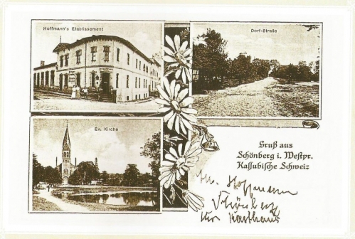 Szwajcaria Kaszubska na starych pocztówkach-6